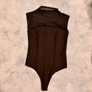 Abercrombie Black Bodysuit